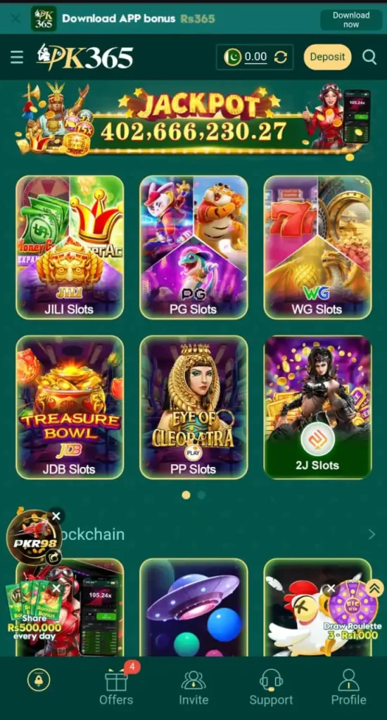 PK365 game